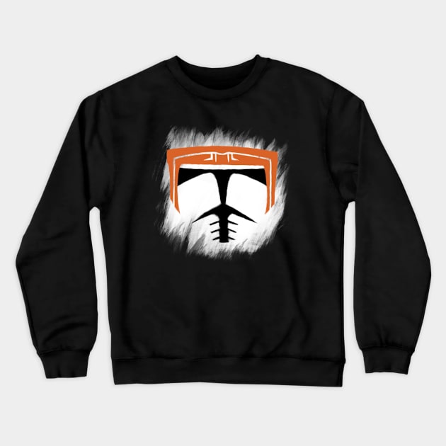 Cody Helmet Design Crewneck Sweatshirt by Kochu